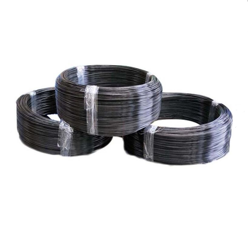 The Best Quality Oil Tempered Spring Steel Wire Black Spring Steel Wire Use.